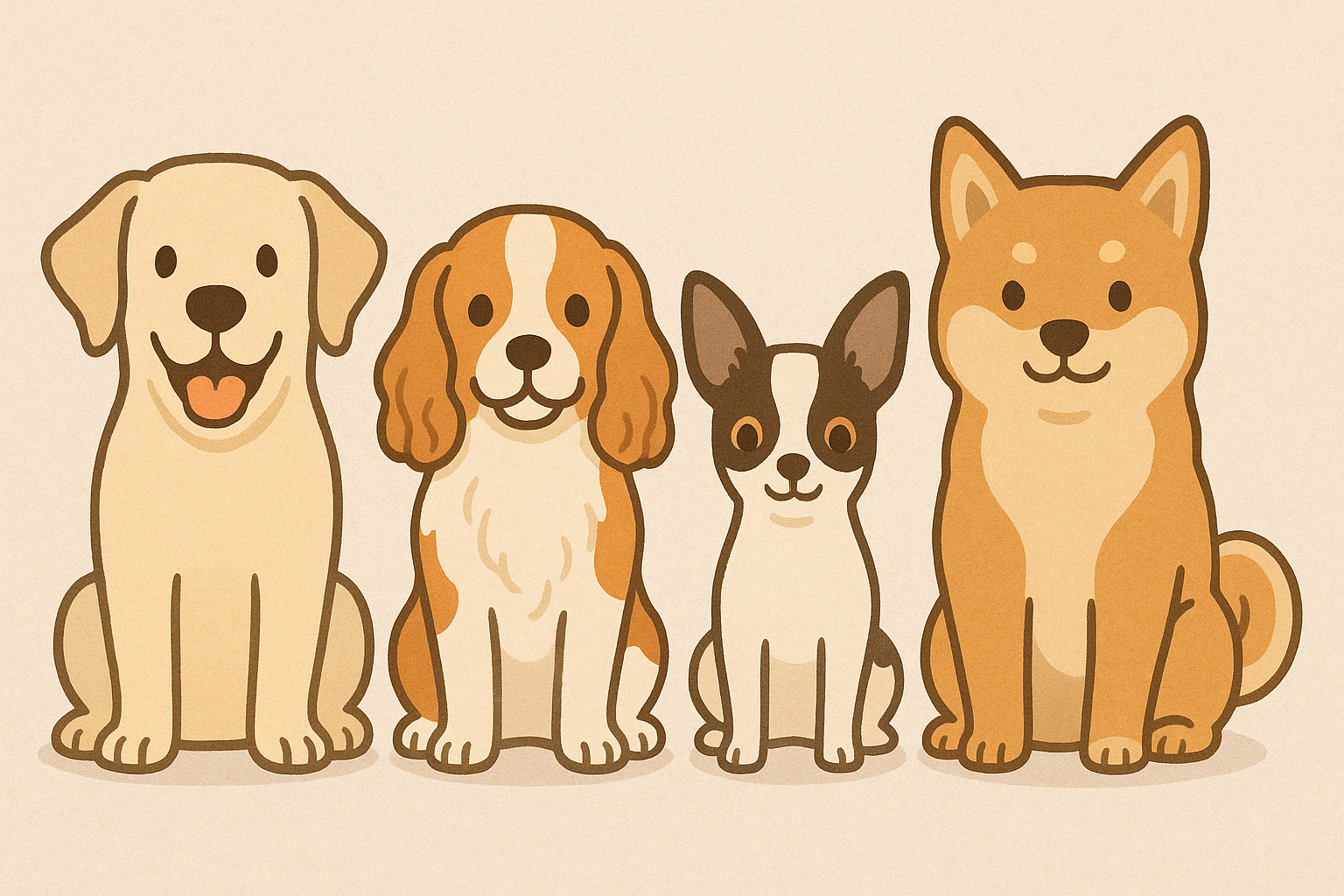 Premier Chien : Les Races Parfaites pour les Propriétaires Débutants